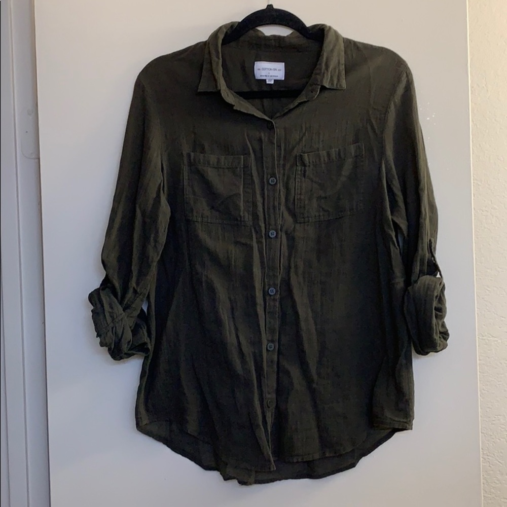 💥3 for $10💥 Cotton On button-down top
